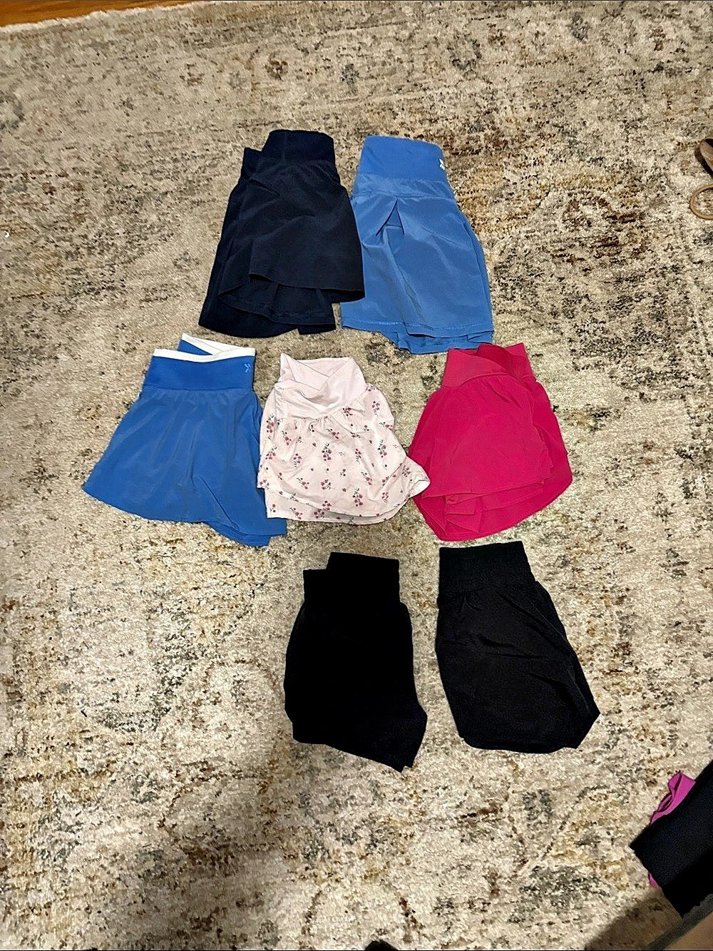 Girls Size 8 Athletic Shorts and Skirts